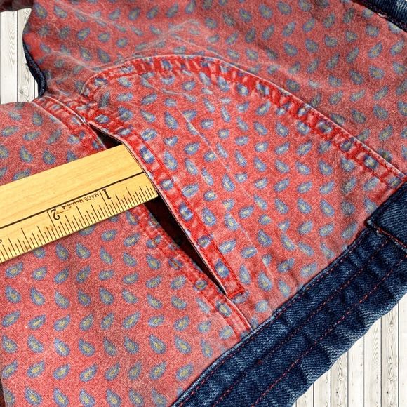 Vintage 1980's GIRLS KIDS Size 6X JORDACHE 2 Piece Jeans Vest Outfit Horse Head - Picture 5 of 12